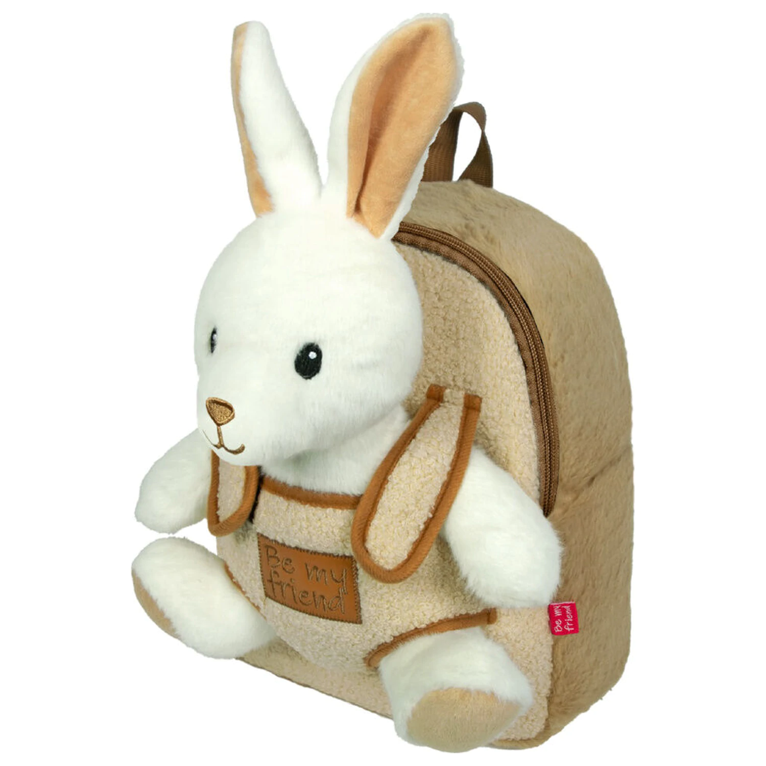 Rabbit Plüsch + Rucksack 27cm Produktfoto