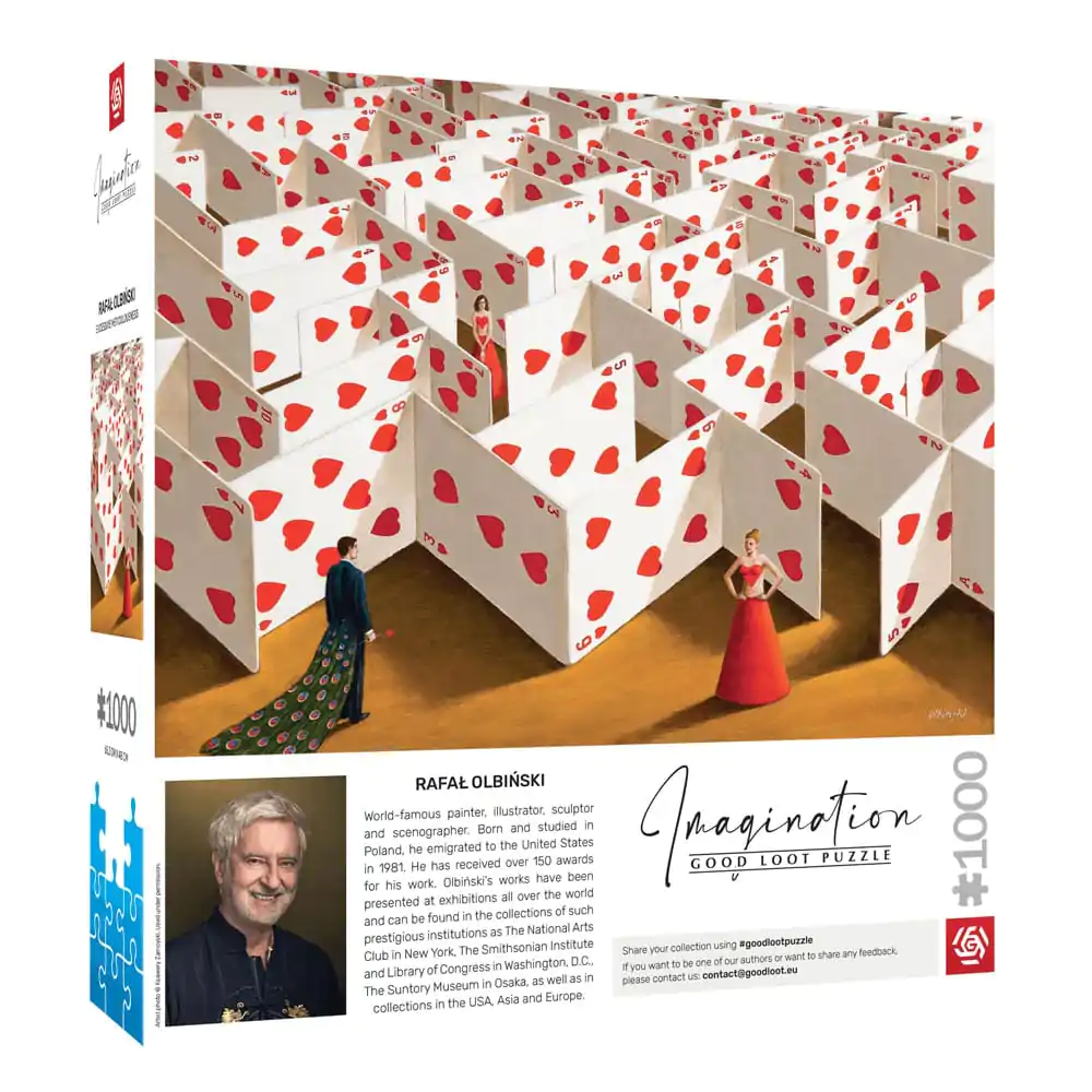 Rafal Olbinski Imagination Puzzle Excessive Meticulousness (1000 Teile) termékfotó