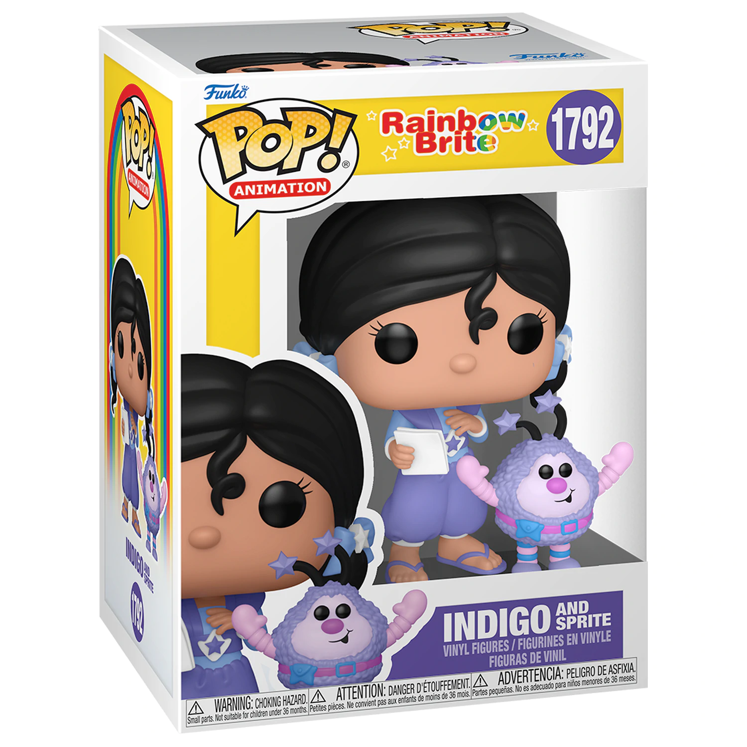 Regina Regenbogen Funko POP! & Buddy Vinyl Figur Indigo Doll & Hammy 9 cm Produktfoto