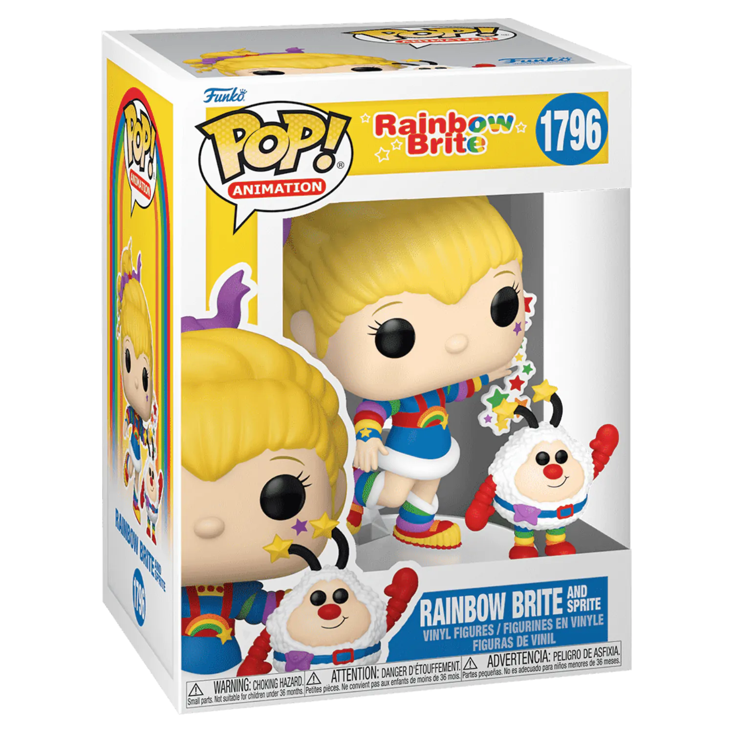Regina Regenbogen Funko POP! & Buddy Vinyl Figur Rainbow Brite & Twink 9 cm Produktfoto
