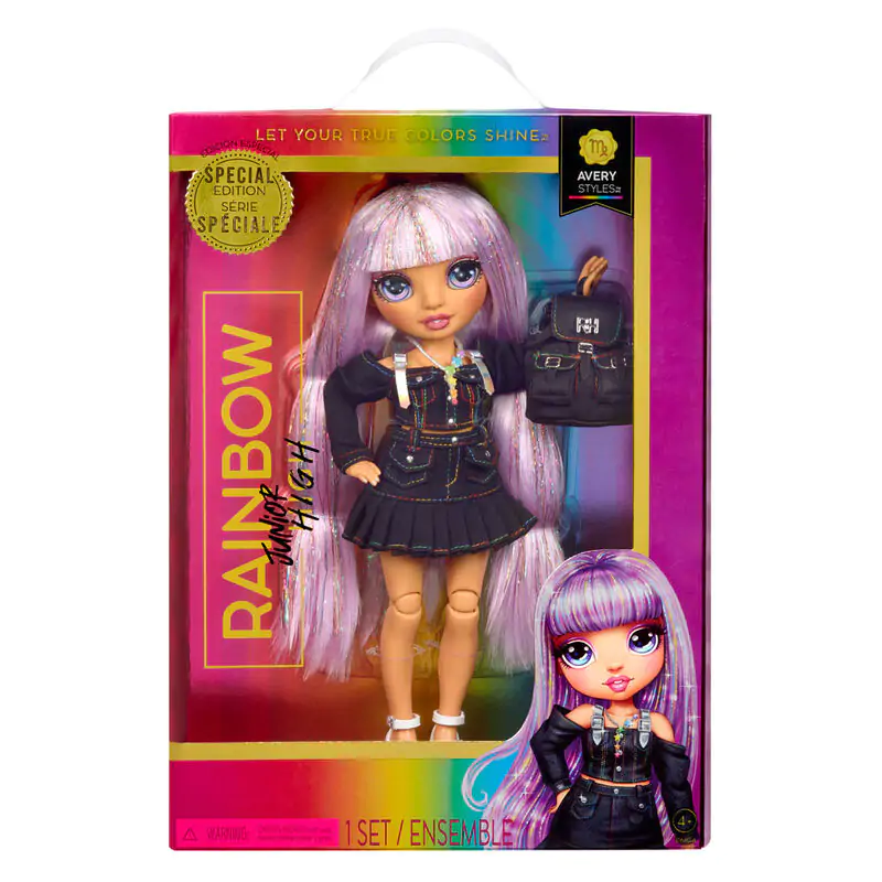 Rainbow High Avery Styles Puppe 22cm Produktfoto