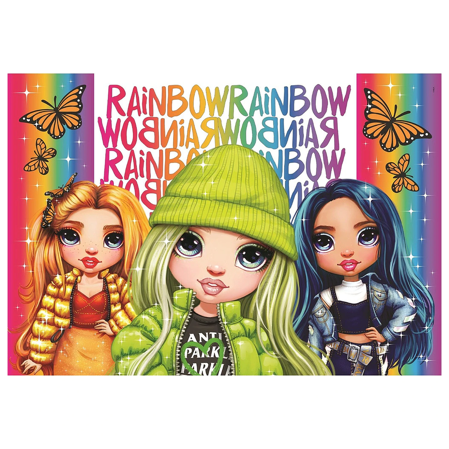 Rainbow High Butterfly 104-teiliges Brilliant Puzzle von Clementoni Produktfoto
