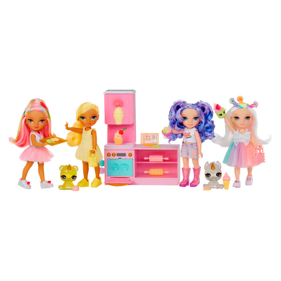 Rainbow High Little Dessert Shop mit Kandy Playset und Puppe Produktfoto