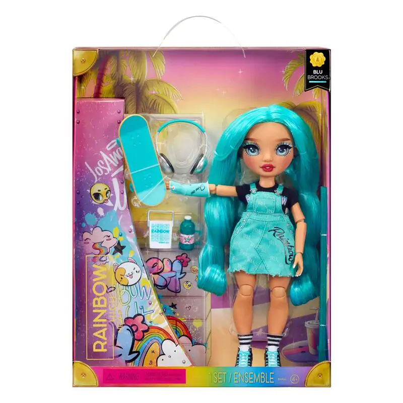 Rainbow High New Friends Blu Brooks Puppe 25cm Produktfoto