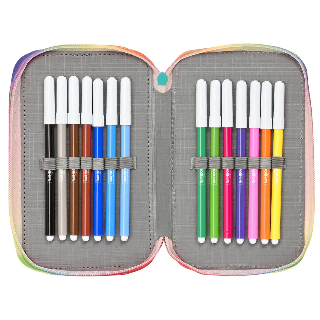 Rainbow High Paradise Dreifaches Mäppchen 36St Produktfoto