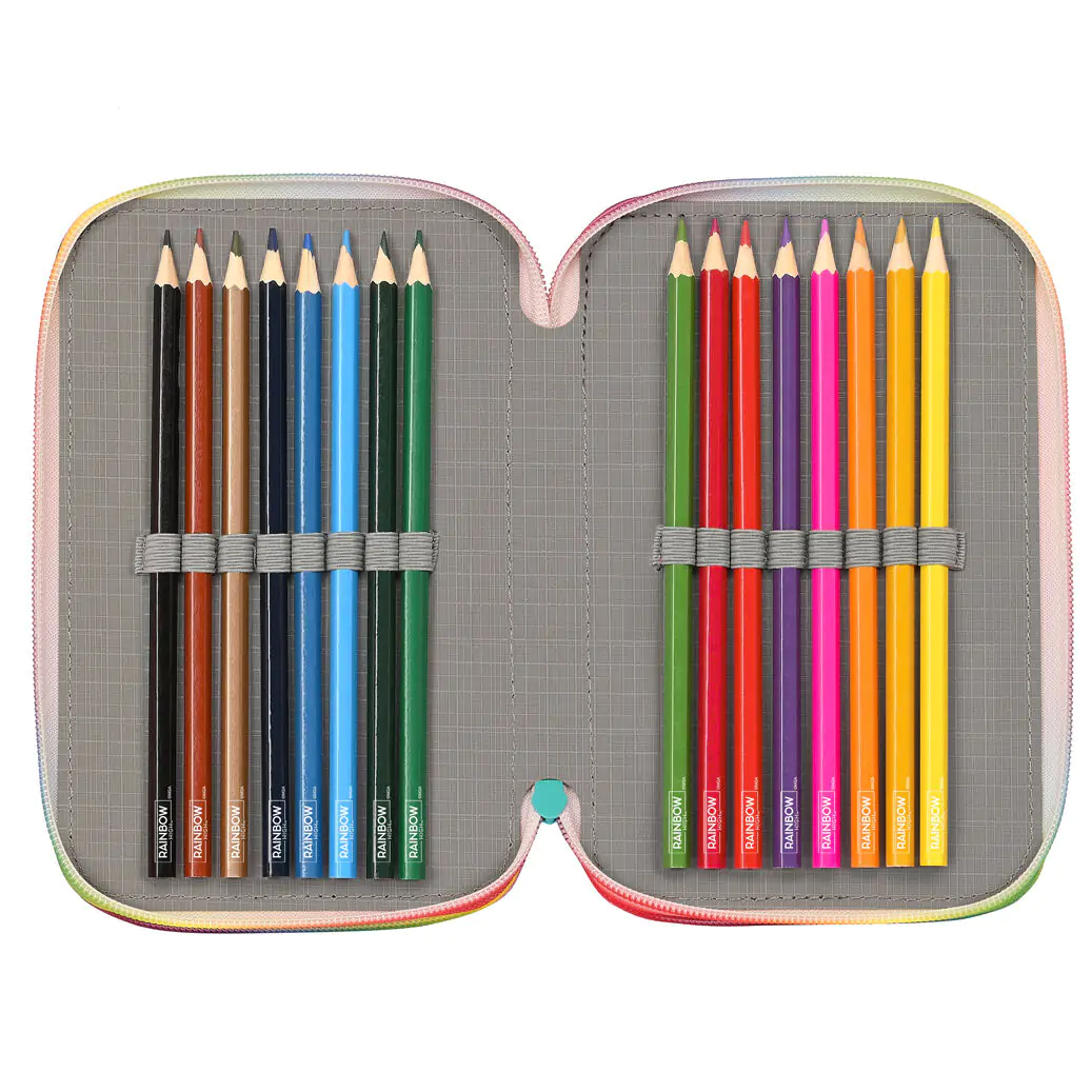 Rainbow High Paradise Dreifaches Mäppchen 36St Produktfoto