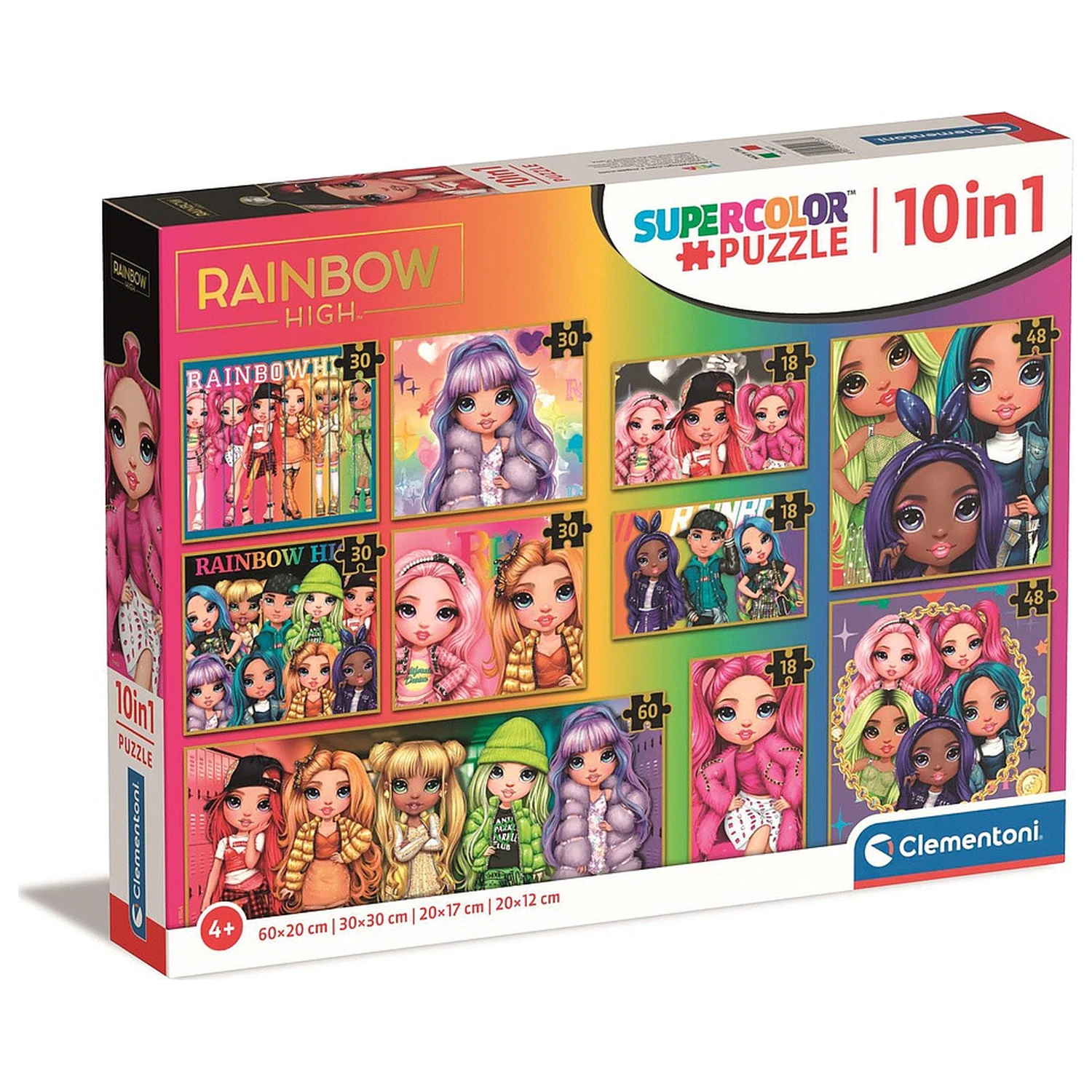 Rainbow High Personalities 10-in-1 Puzzle Clementoni Produktfoto