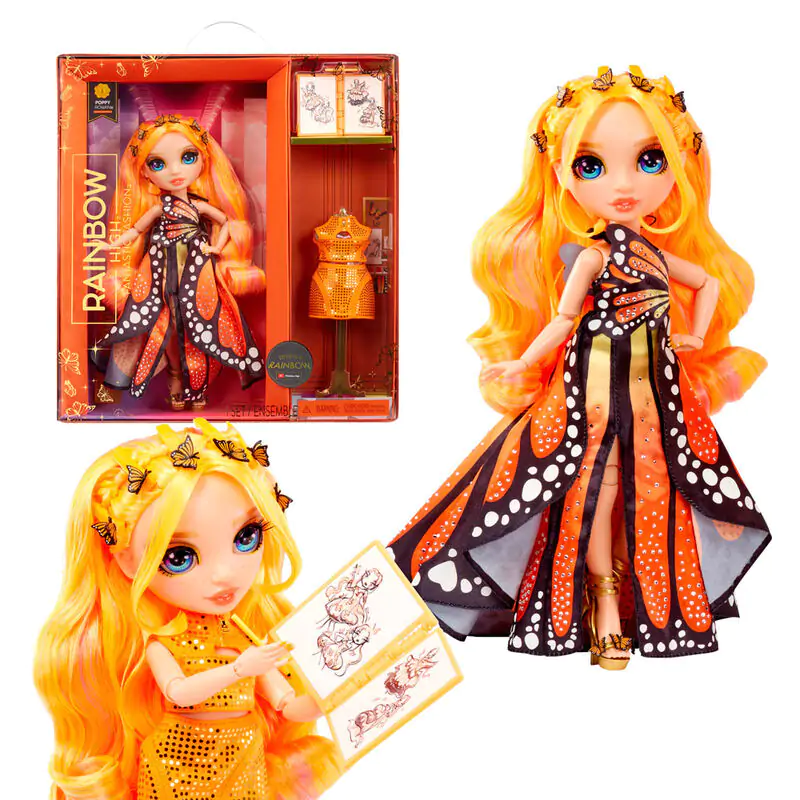 Rainbow High Poppy Puppe 26cm Produktfoto
