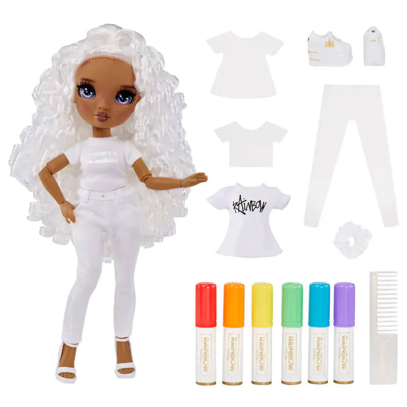 Rainbow High Purple Eyes Puppe 26 cm Produktfoto