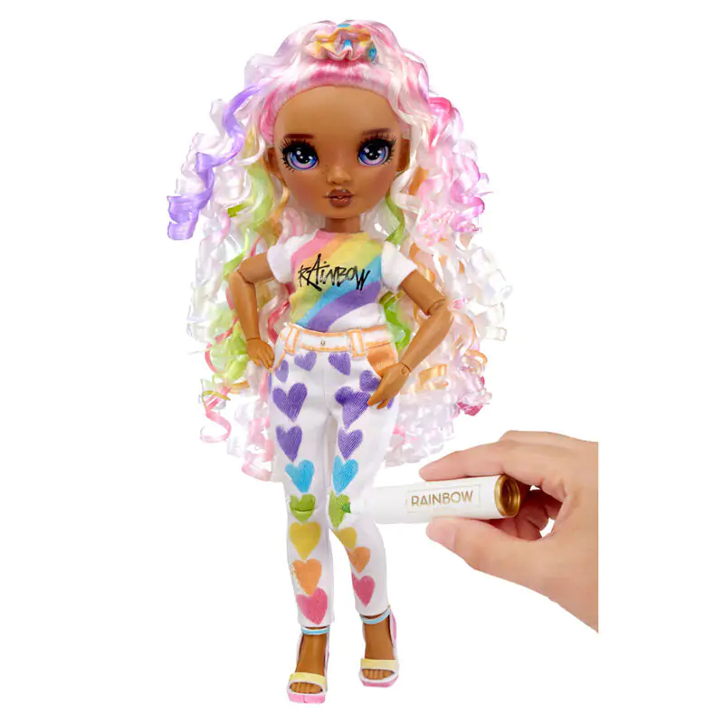 Rainbow High Purple Eyes Puppe 26 cm Produktfoto