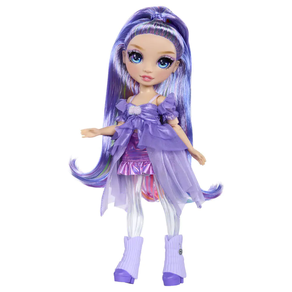 Rainbow High Rainbow Shimmers Feature Fantasy Violet Puppe Produktfoto