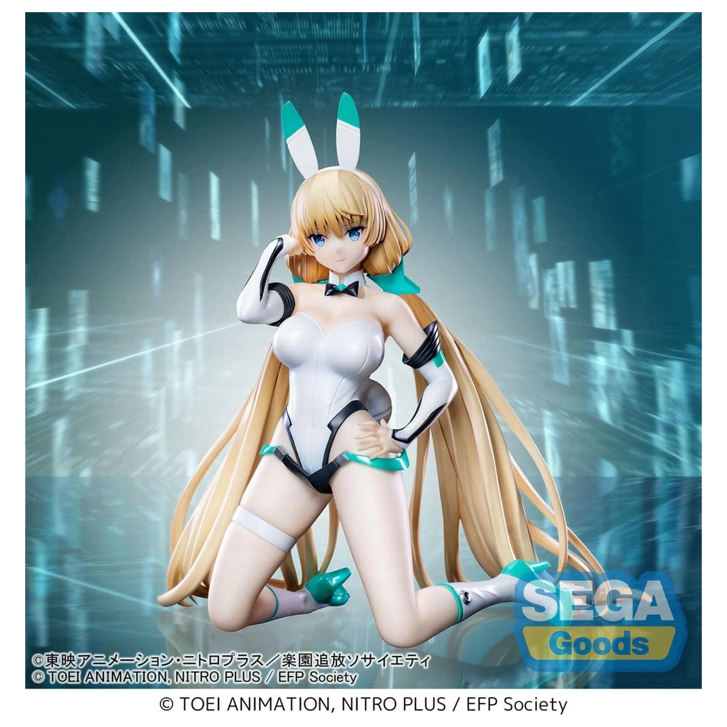 Rakuen Tsuiho -Expelled from Paradise- Yumemirize PVC Figur Angela Balzac ~Cyber Bunny~ 16 cm Produktfoto