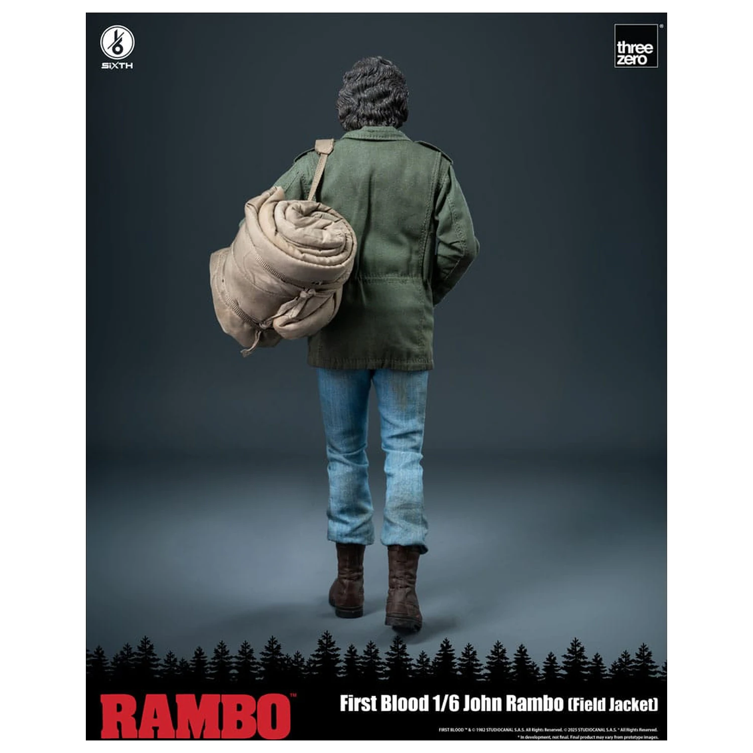 Rambo: First Blood Action Figur 1/6 John Rambo (Field Jacket) 31 Zentimeter Produktfoto