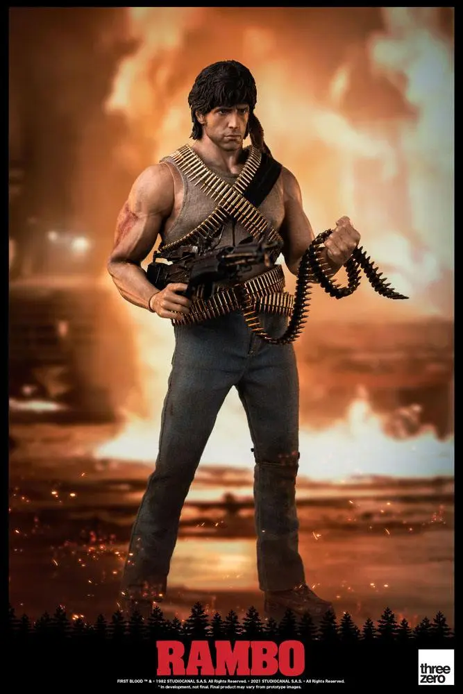 Rambo I Actionfigur 1/6 John Rambo 30 cm Produktfoto