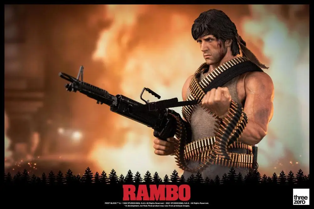 Rambo I Actionfigur 1/6 John Rambo 30 cm Produktfoto