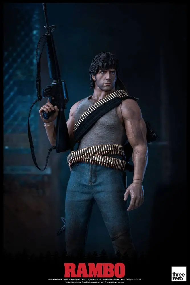 Rambo I Actionfigur 1/6 John Rambo 30 cm Produktfoto
