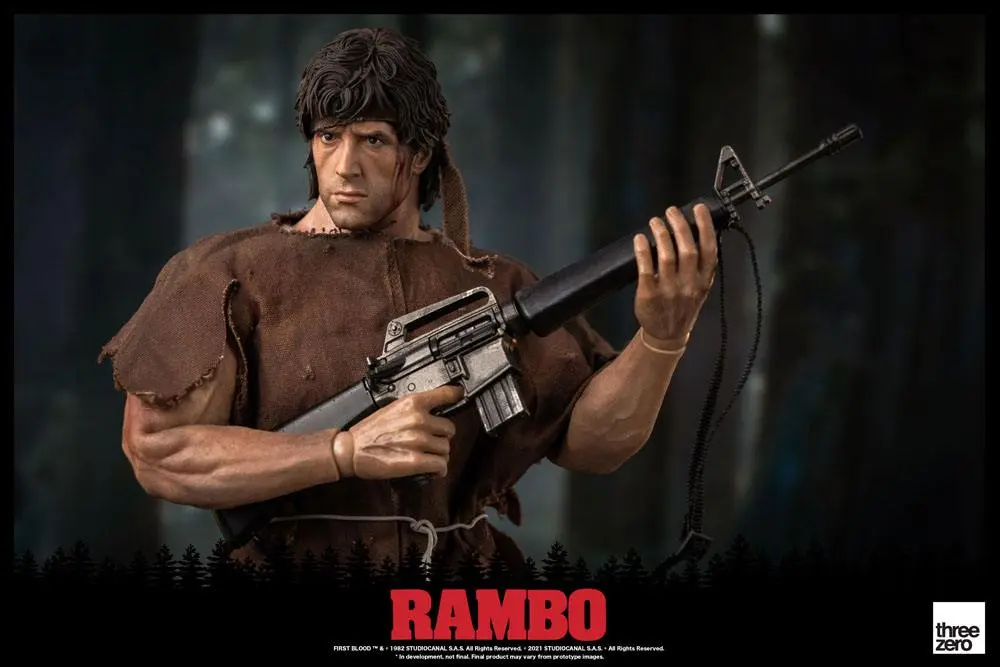 Rambo I Actionfigur 1/6 John Rambo 30 cm Produktfoto