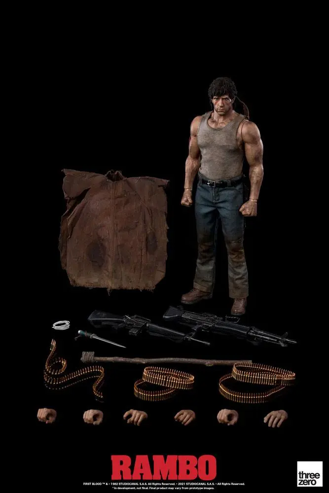 Rambo I Actionfigur 1/6 John Rambo 30 cm Produktfoto