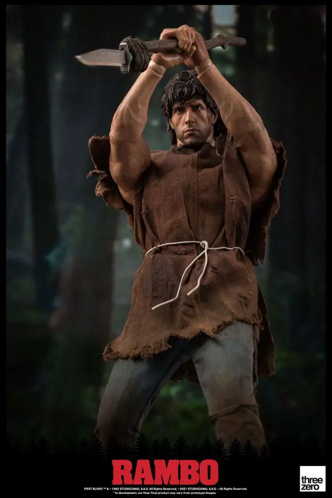Rambo I Actionfigur 1/6 John Rambo 30 cm Produktfoto