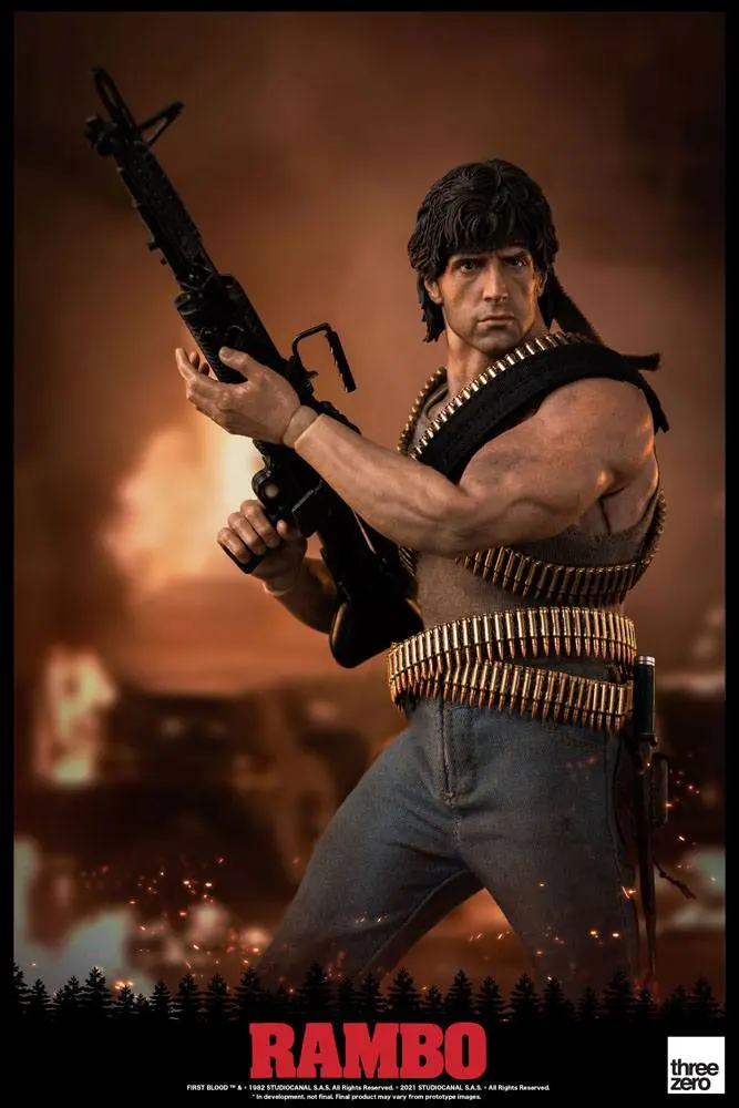 Rambo I Actionfigur 1/6 John Rambo 30 cm Produktfoto