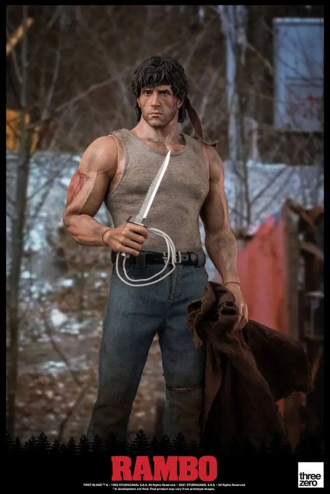 Rambo I Actionfigur 1/6 John Rambo 30 cm Produktfoto