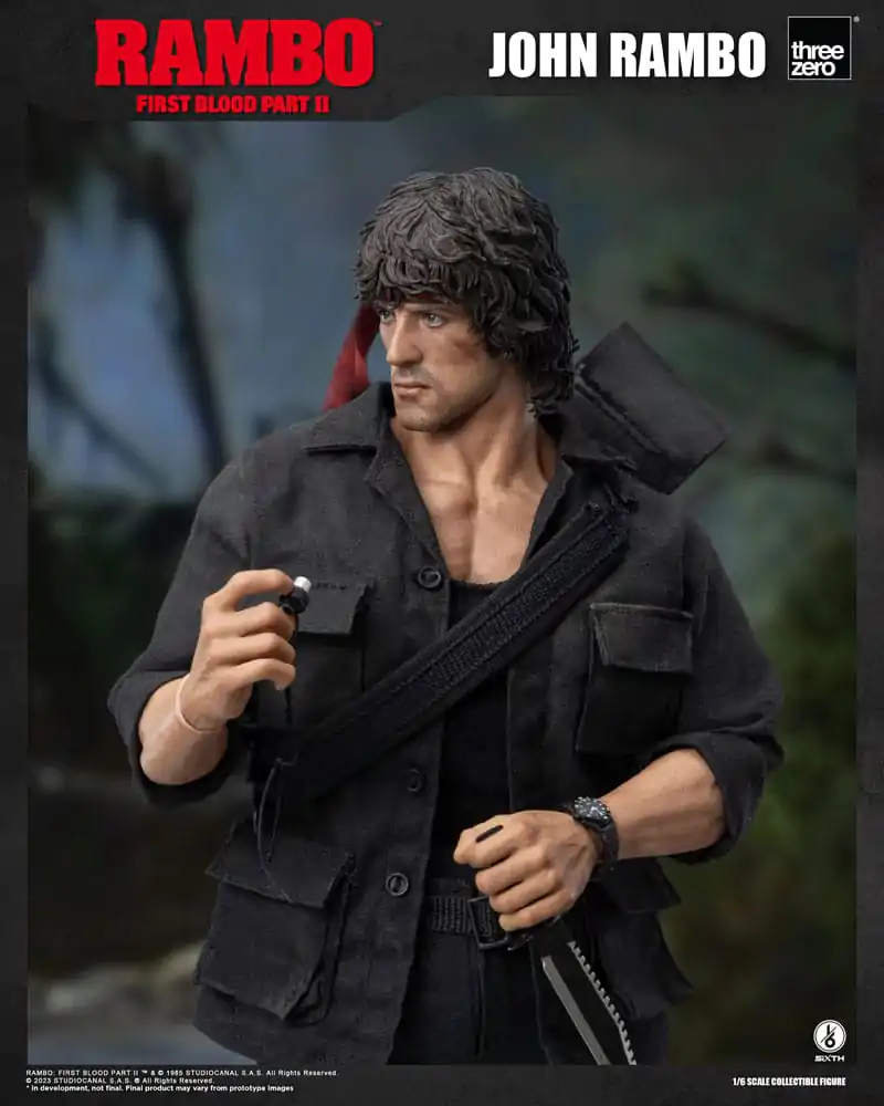 Rambo II Actionfigur 1/6 John Rambo 30 cm Produktfoto