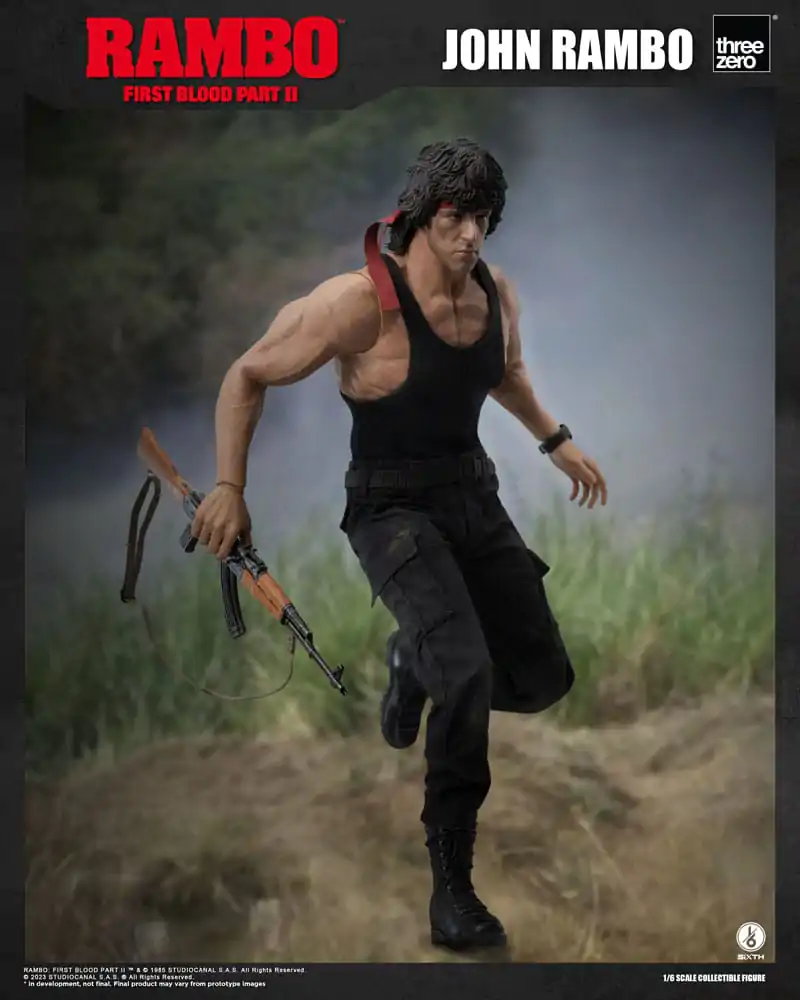 Rambo II Actionfigur 1/6 John Rambo 30 cm Produktfoto