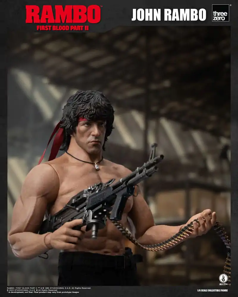 Rambo II Actionfigur 1/6 John Rambo 30 cm Produktfoto