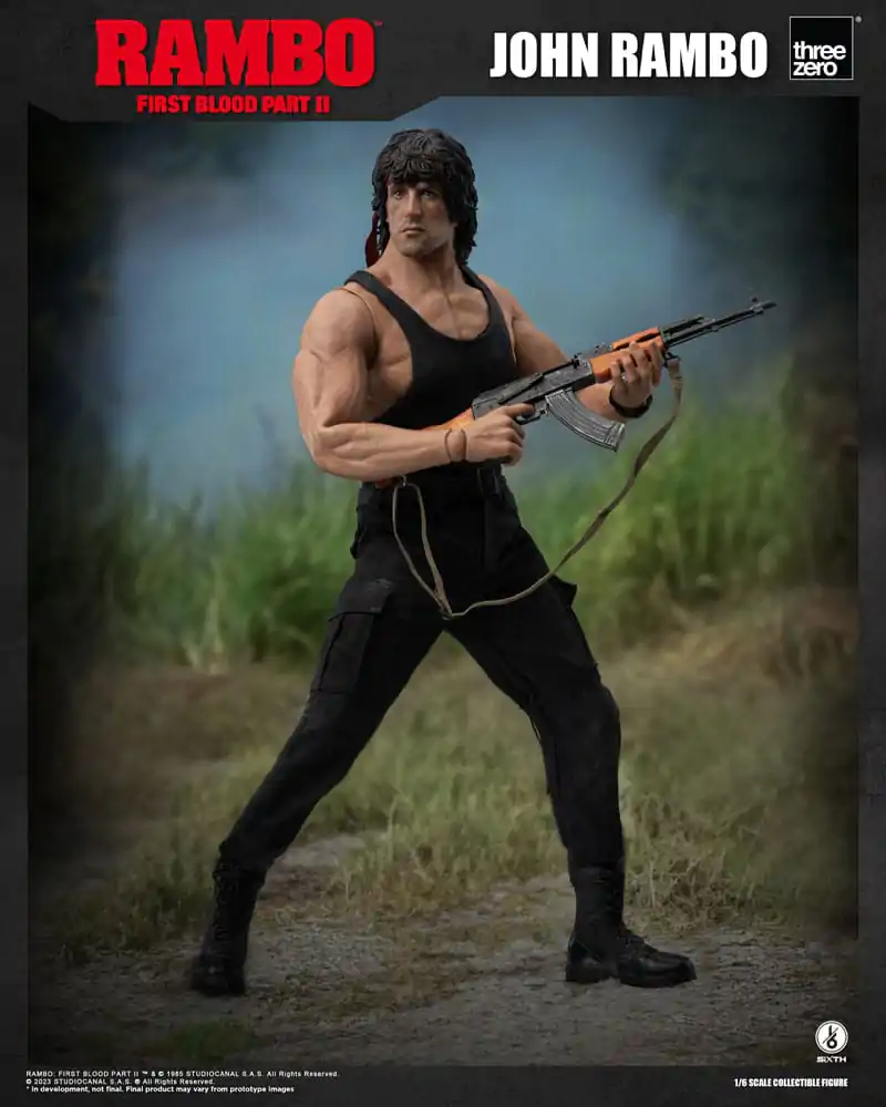 Rambo II Actionfigur 1/6 John Rambo 30 cm Produktfoto