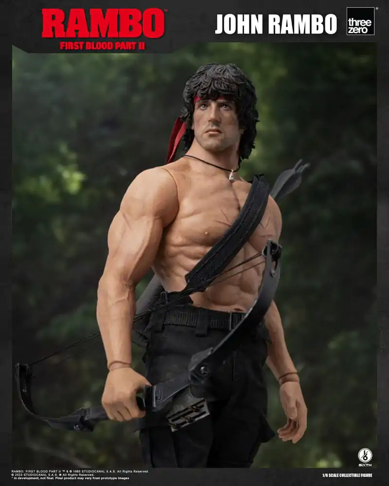 Rambo II Actionfigur 1/6 John Rambo 30 cm Produktfoto