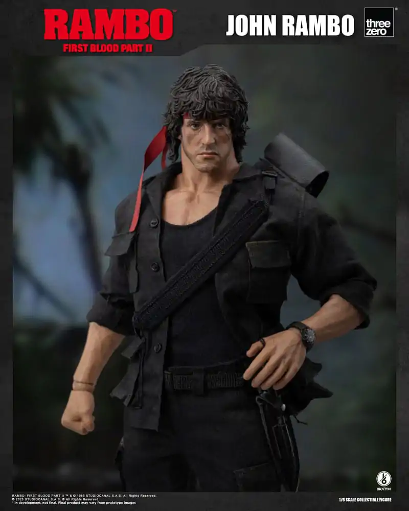 Rambo II Actionfigur 1/6 John Rambo 30 cm Produktfoto