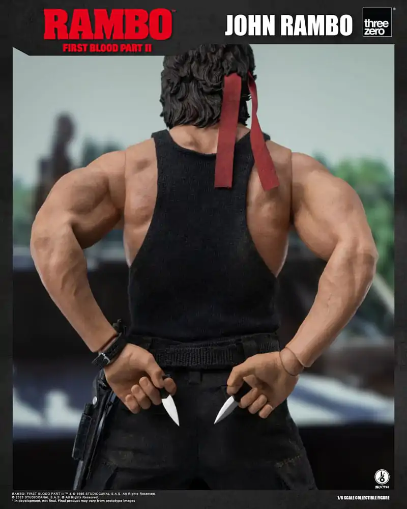 Rambo II Actionfigur 1/6 John Rambo 30 cm Produktfoto