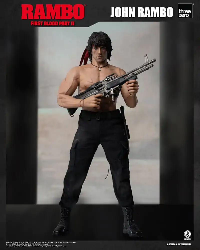 Rambo II Actionfigur 1/6 John Rambo 30 cm Produktfoto