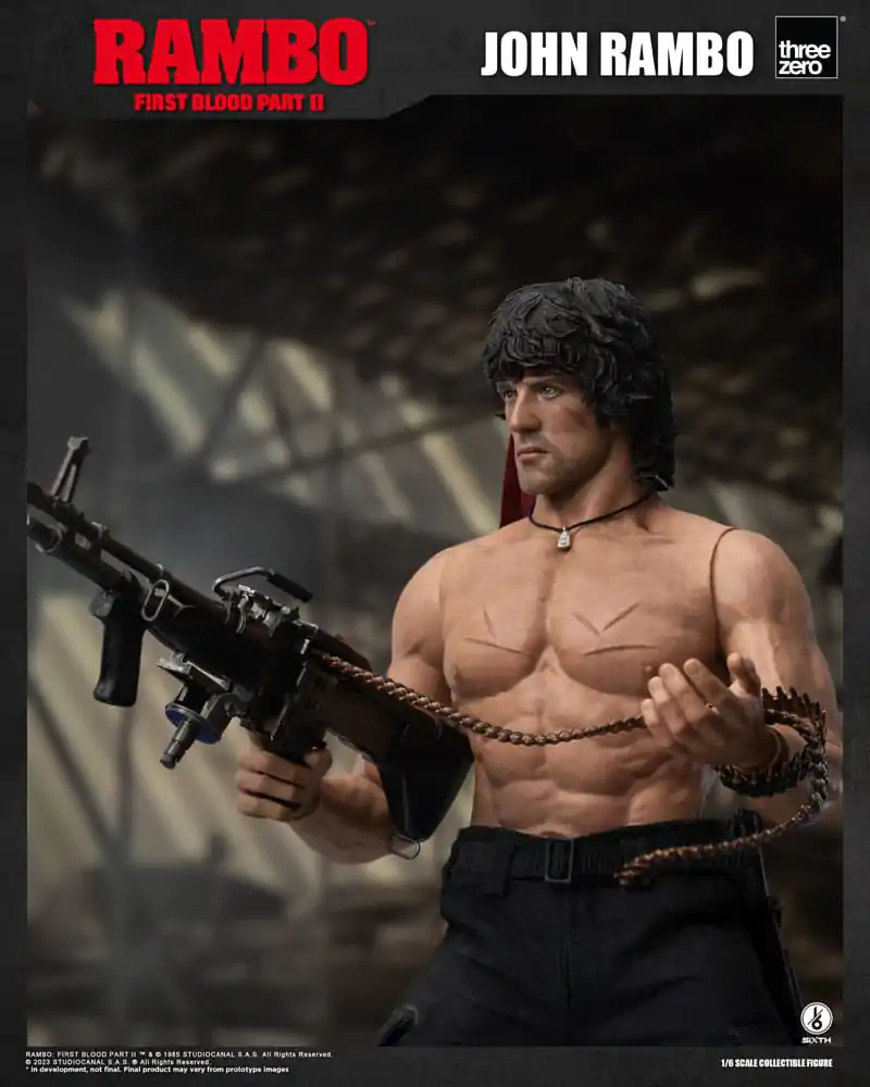 Rambo II Actionfigur 1/6 John Rambo 30 cm Produktfoto