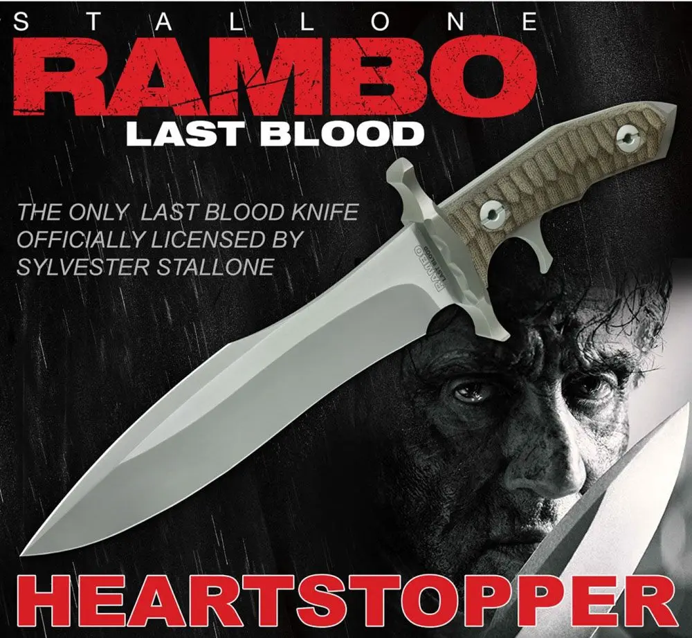 Rambo: Last Blood Replik 1/1 Heartstopper Messer 38 cm termékfotó