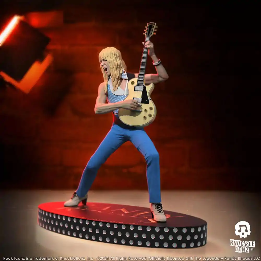 Randy Rhoads IV Rock Iconz Statue The Early Years Blue Version 24 cm termékfotó