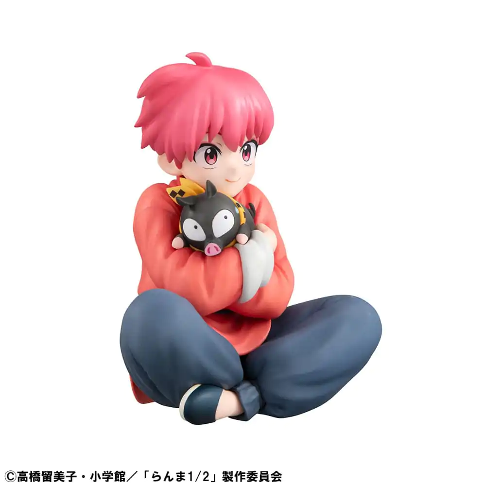 Ranma 1/2 G.E.M. Series PVC Statue Ranma Handflächengröße 9 cm Produktfoto