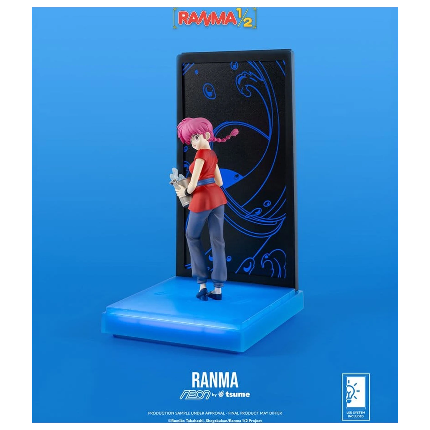 Ranma Neon Figur 1/9 Ranma Saotome Girl 20 cm Produktfoto