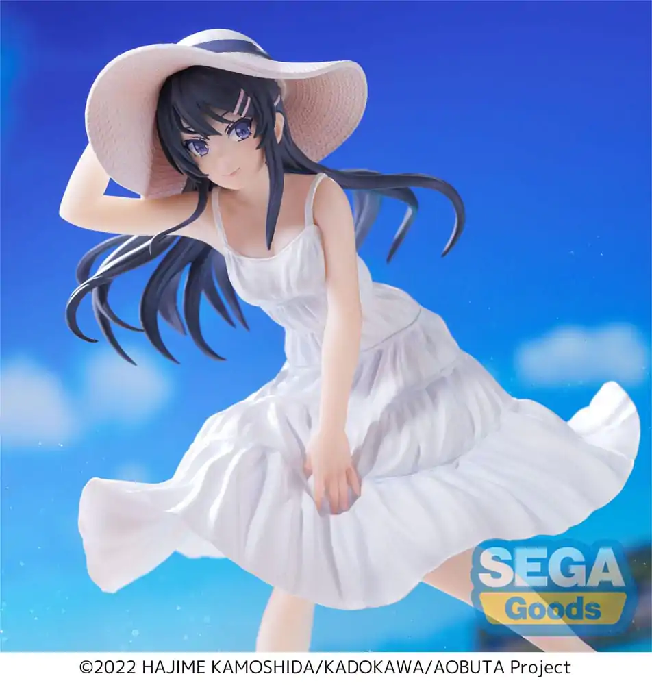 Rascal Does Not Dream of a Bunny Girl Senpai Luminasta PVC Statue Mai Sakurajima Summer Dress 17 cm termékfotó