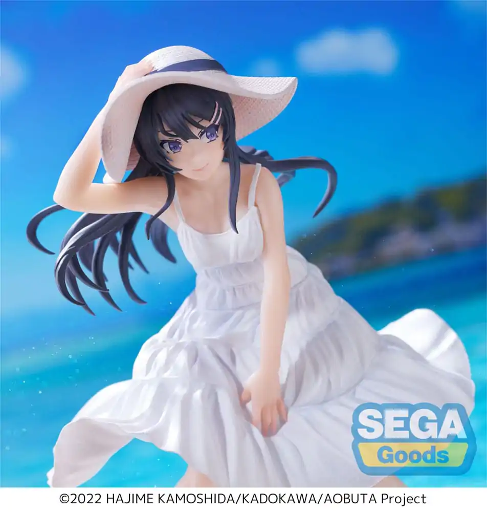 Rascal Does Not Dream of a Bunny Girl Senpai Luminasta PVC Statue Mai Sakurajima Summer Dress 17 cm termékfotó