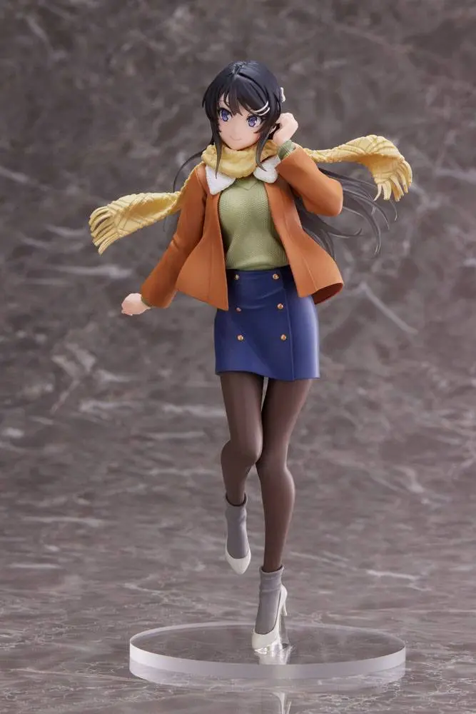 Rascal Does Not Dream of a Dreaming Girl PVC Statue Mai Sakurajima Winter Wear Ver. 20 cm termékfotó