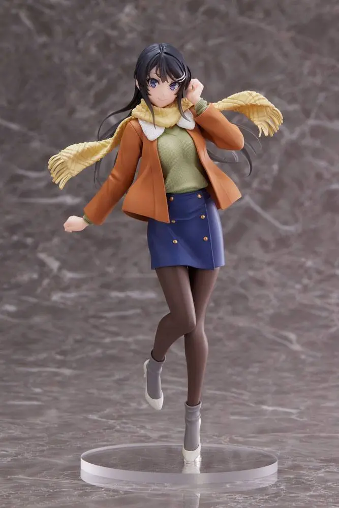 Rascal Does Not Dream of a Dreaming Girl PVC Statue Mai Sakurajima Winter Wear Ver. 20 cm termékfotó