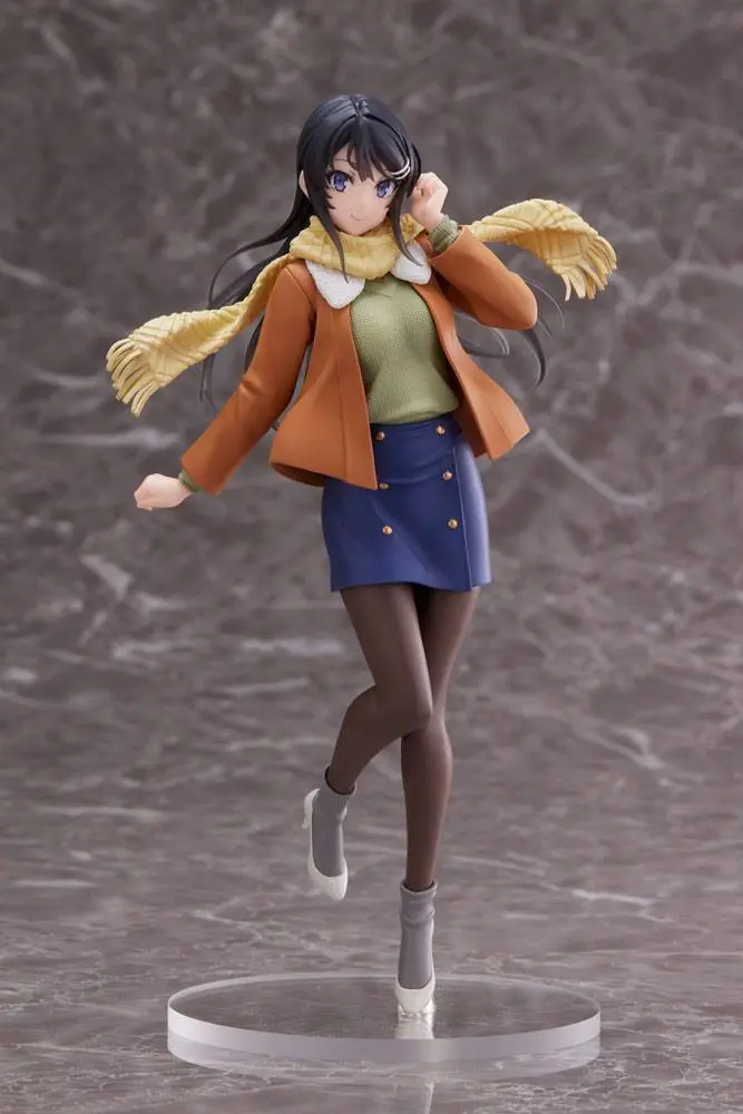 Rascal Does Not Dream of a Dreaming Girl PVC Statue Mai Sakurajima Winter Wear Ver. 20 cm termékfotó