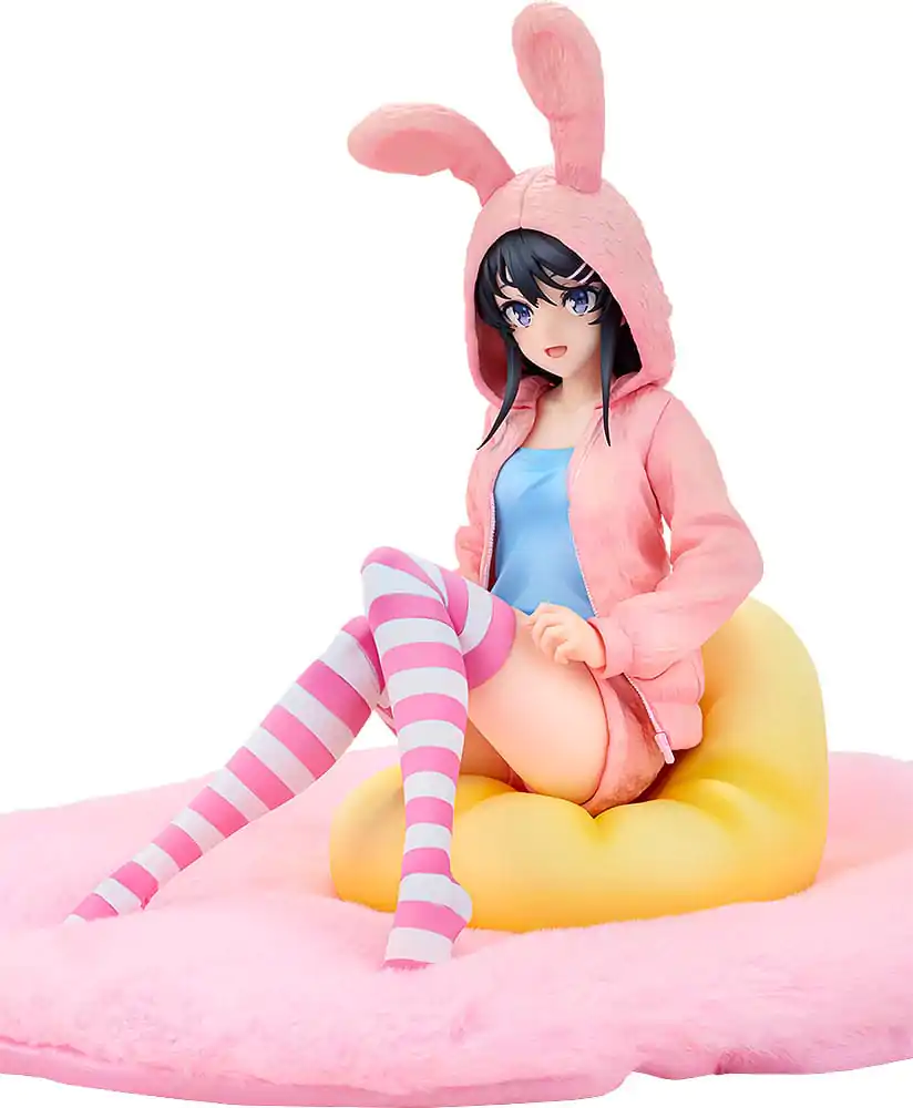 Rascal Does Not Dream of a Knapsack Kid PVC Statue 1/7 Mai Sakurajima Hoodie Look Rabbit Ears Ver. Popular Edition 18 cm Produktfoto