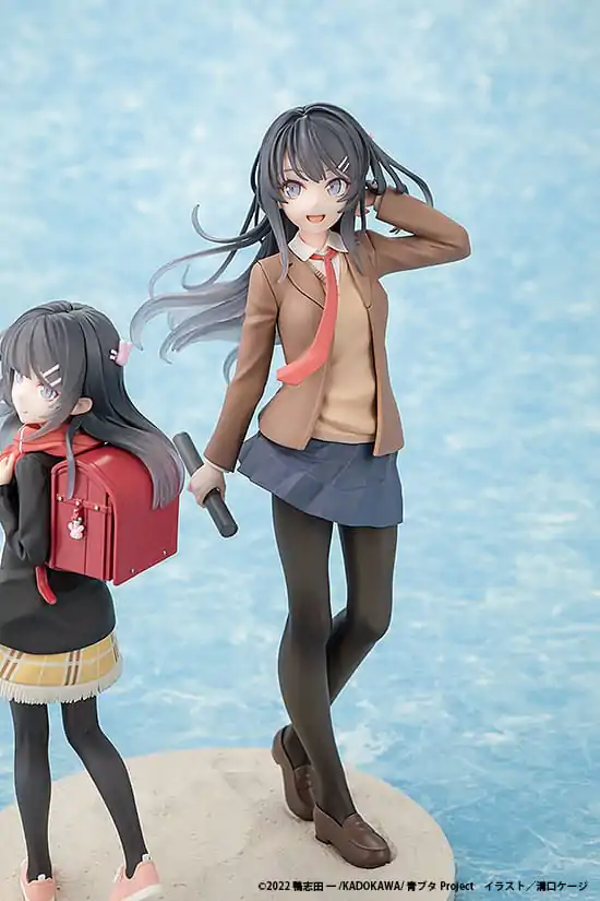 Rascal Does Not Dream of a Knapsack Kid PVC Statue Mai Sakurajima High School Graduation Ver. & Knapsack Kid 19 cm termékfotó