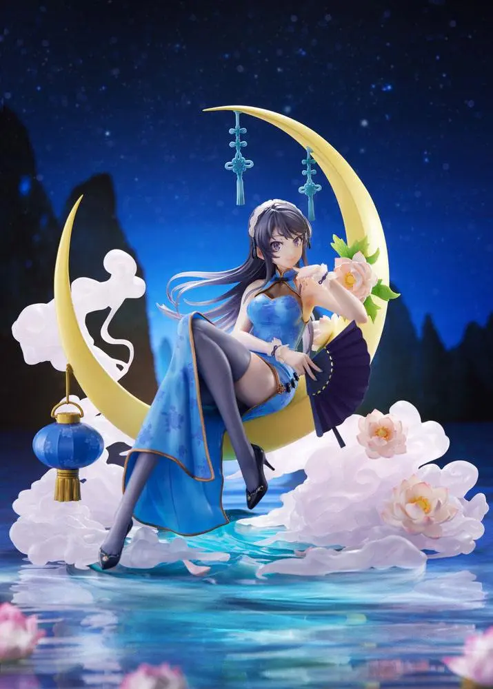 Rascal Does Not Dream of Bunny Girl Senpai PVC Statue 1/7 Mai Sakurajima Chinese Dress Ver. 25 cm termékfotó