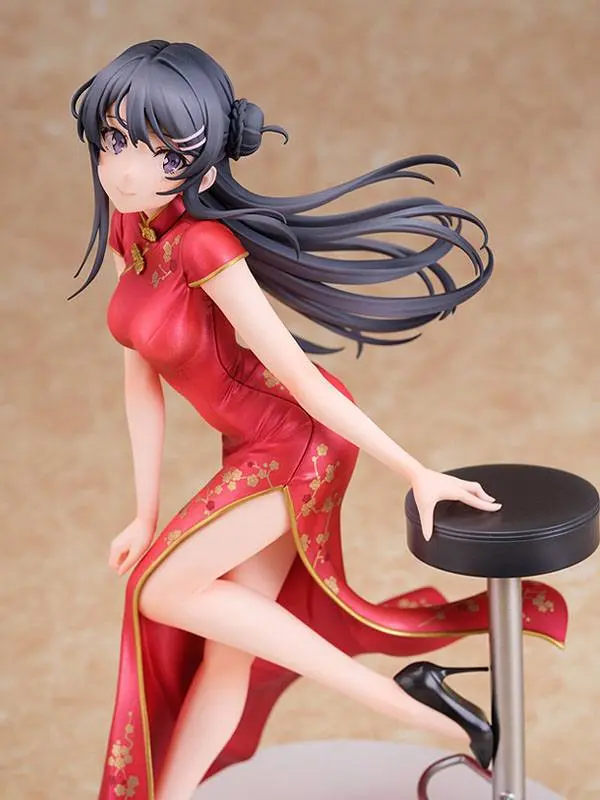 Rascal Does Not Dream of Bunny Girl Senpai Statue 1/7 Mai Sakurajima Chinese Dress Ver. 22 cm termékfotó