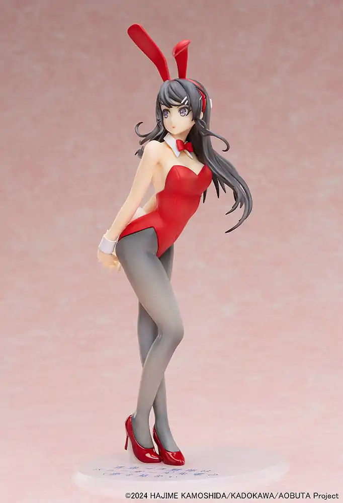 Rascal Does Not Dream of Bunny Girl Senpai Statue 1/7 Mai Sakurajima Red Bunny Girl Ver. 27 cm Produktfoto