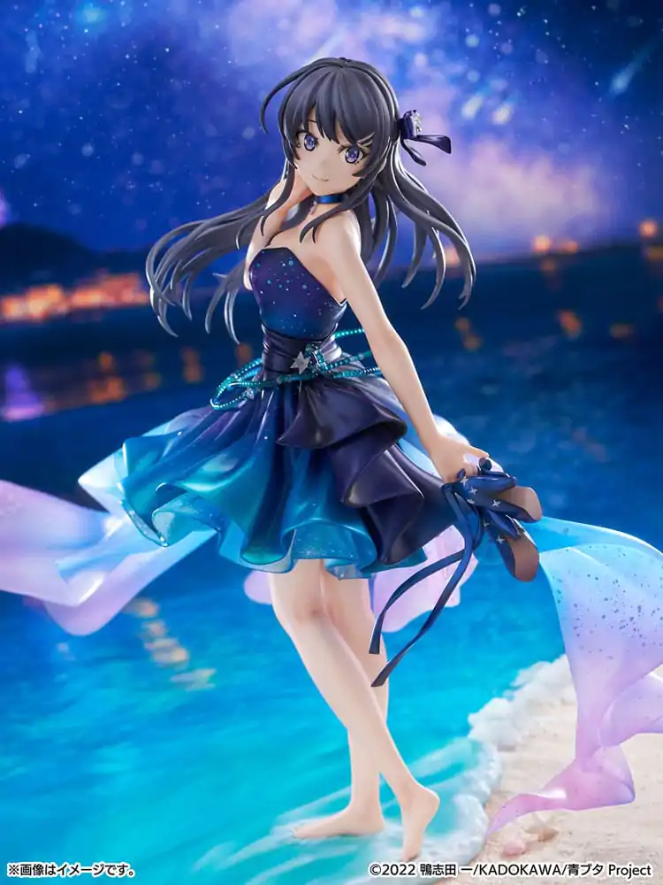 Rascal Does Not Dream of Bunny Girl Senpai PVC Statue 1/7 Mai Sakurajima Starry night sky Ver. 25 cm Produktfoto