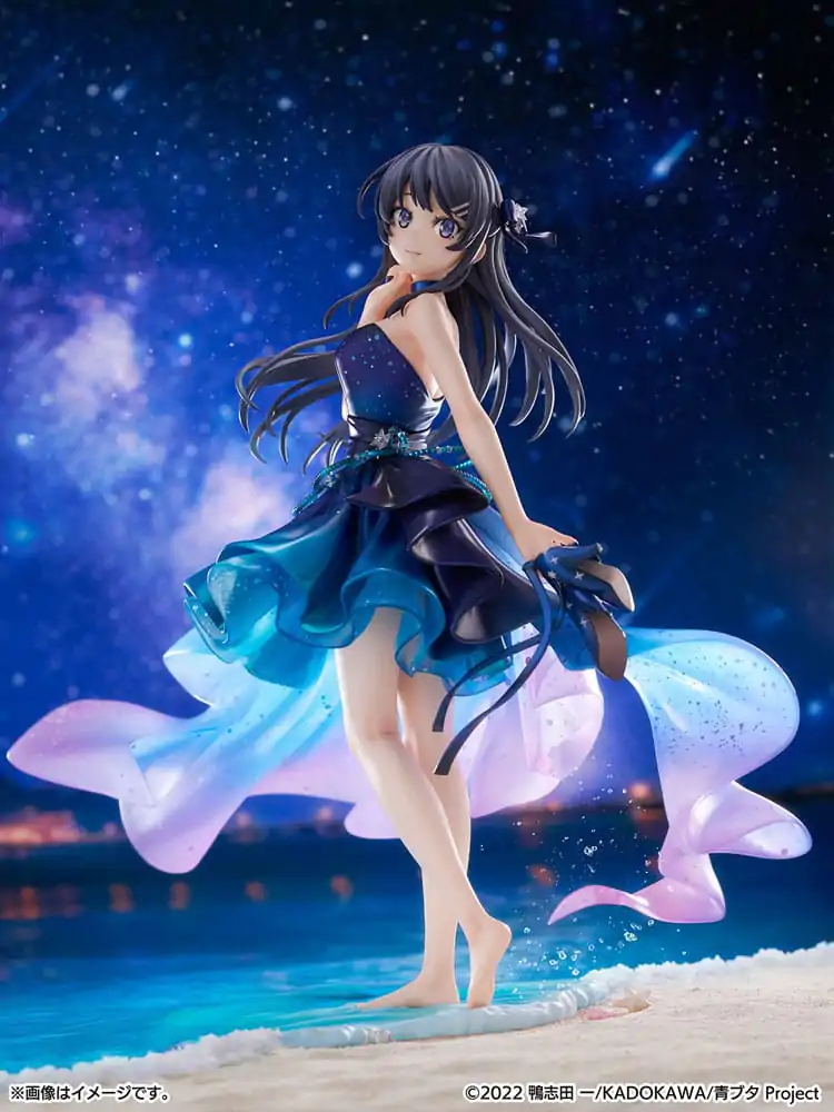 Rascal Does Not Dream of Bunny Girl Senpai PVC Statue 1/7 Mai Sakurajima Starry night sky Ver. 25 cm Produktfoto